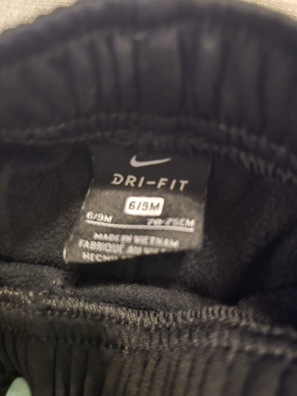 Nike Baby Dri-FIT Hooded Tracksuit Set Blue Black 6-9M 70-75cm